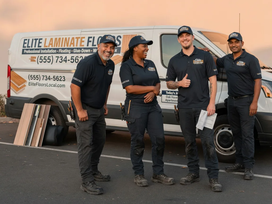 Laminate flooring installation company in Moran, KS
